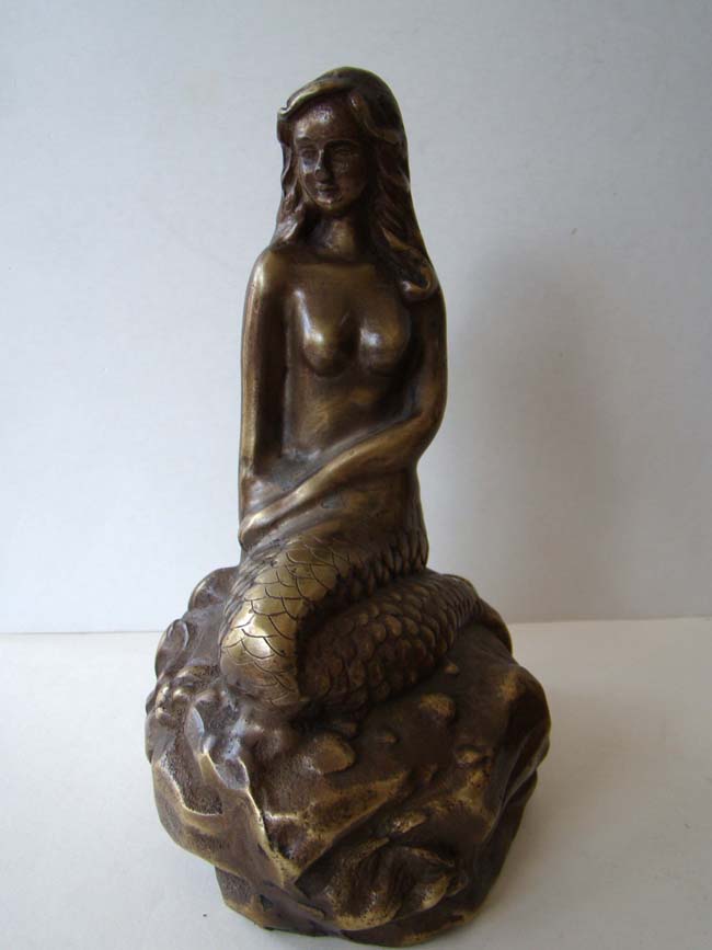 A beautiful pair of Mermaid Bookends circa 1930 — image 2
